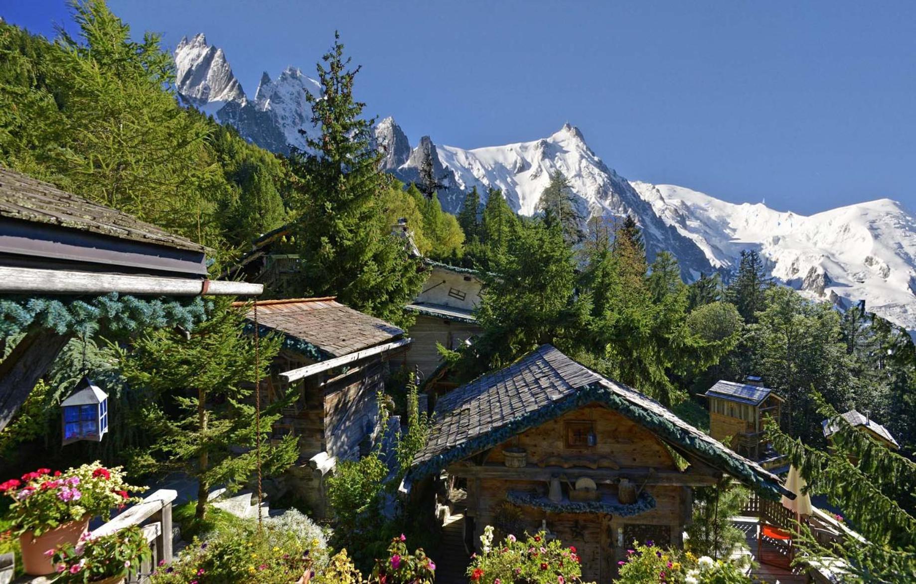 Hotel Les Chalets De Philippe Avec Jacuzzis Privatifs Chamonix Exteriör bild