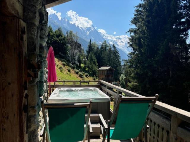 Hotel Les Chalets De Philippe Avec Jacuzzis Privatifs Chamonix Exteriör bild