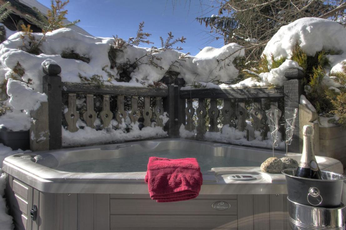 Hotel Les Chalets De Philippe Avec Jacuzzis Privatifs Chamonix Exteriör bild