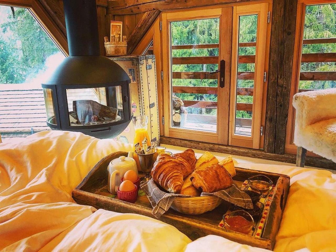 Hotel Les Chalets De Philippe Avec Jacuzzis Privatifs Chamonix Exteriör bild